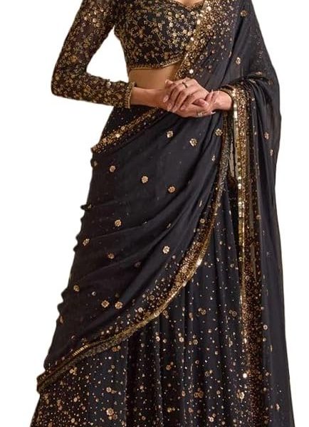 indian ready to wear lehenga choli for women flared party night with stitched blouse (HC-995)