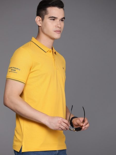 Louis Philippe Jeans Polo Collar Slim Fit T-shirt