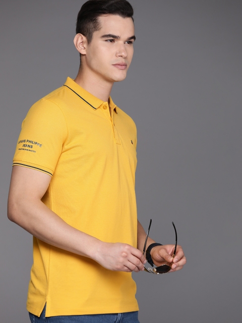 Louis Philippe Jeans Polo Collar Slim Fit T-shirt