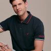Nautica Men Polo Collar Pure Cotton T-shirt