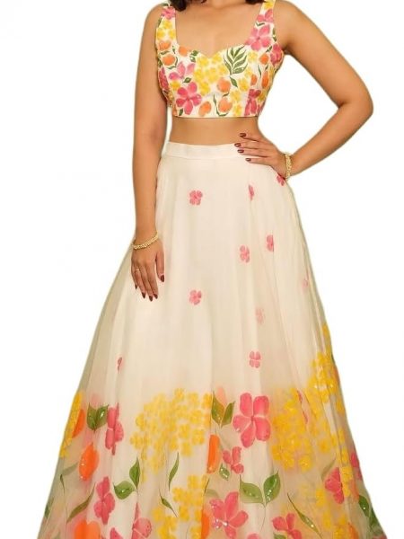 new indian Ready to Wear Bollywood Style Bridal-Wedding-Parties Lehenga Choli for Indian Women's And Girl's HC1013