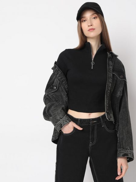 Regular Fit Solid T-Shirt