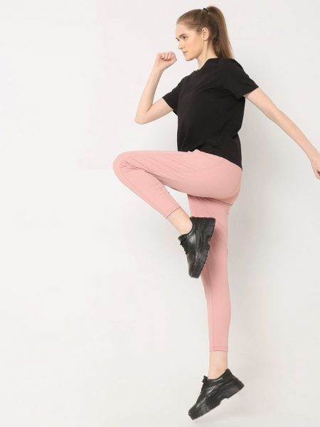 Solid Round Neck T-Shirt